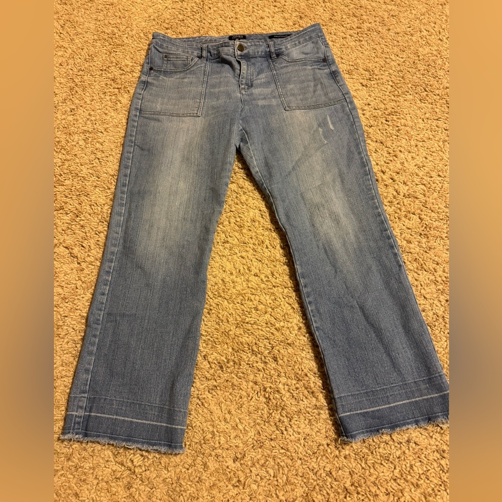 Jones New York Light Blue Ankle Jeans